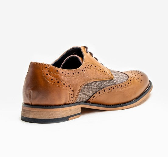 Tweed brogues hot sale