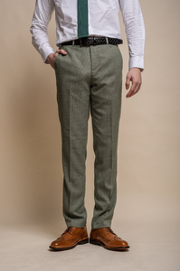 House of Cavani- Miami Sage Slim Fit Trouser