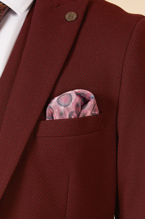 Marc Darcy- Max Wine Tailored Blazer