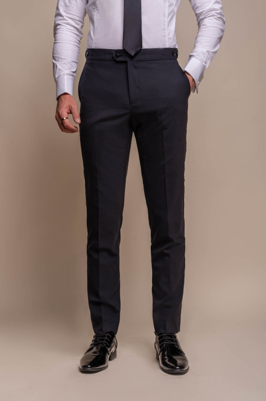 House of Cavani- Aspen Navy Trousers