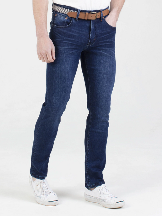 Mish Mash- Laundered 1984 Lot XX Flex Tapered Fit Jeans