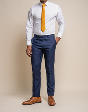 House of Cavani- Jefferson Navy Slim Fit Trouser