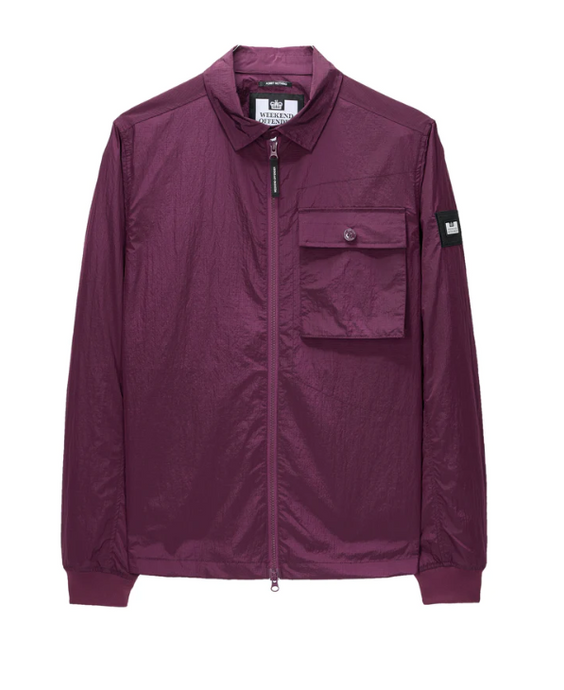 Weekend Offender- Arapu Over-Shirt Deep Plum