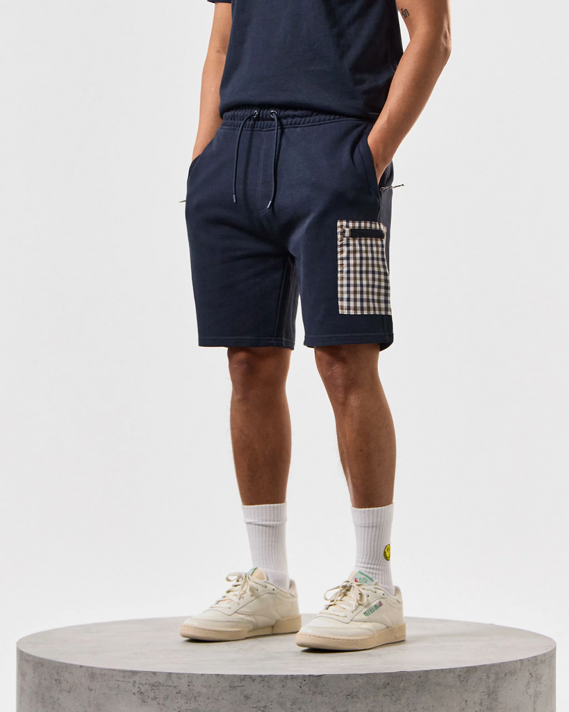 Weekend Offender- Lerena Jogger Shorts Navy