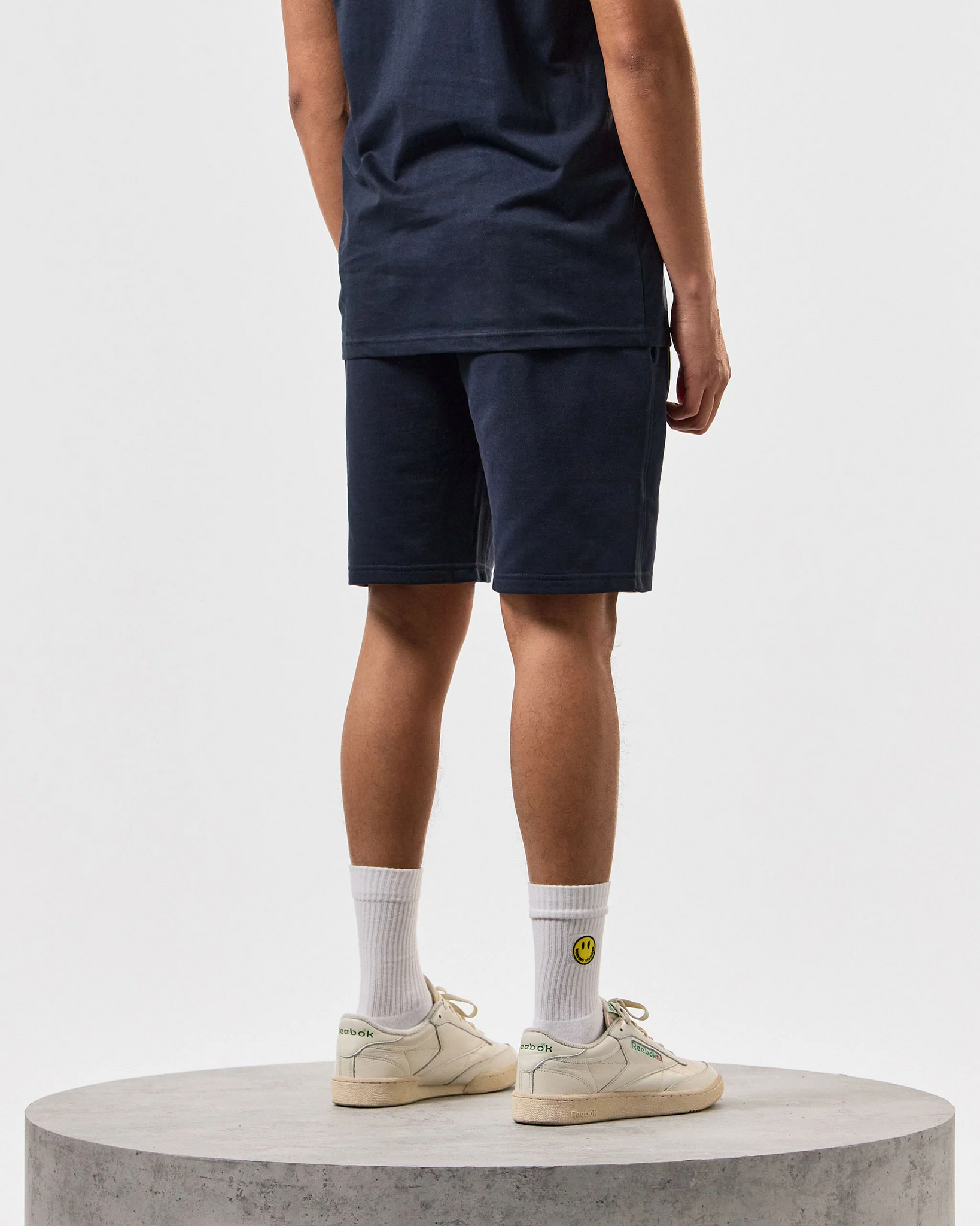 Weekend Offender- Lerena Jogger Shorts Navy