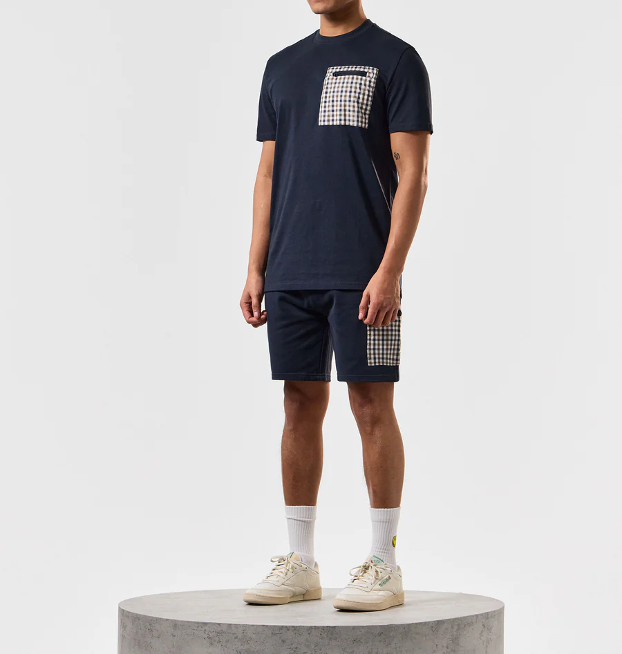 Weekend Offender- Lerena Jogger Shorts Navy