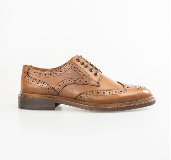 House of Cavani- Cavendish Tan Formal Shoes – Kingsley Menswear