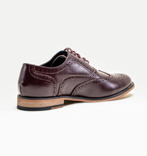 House of Cavani- Oxford Wine Brogue Shoes